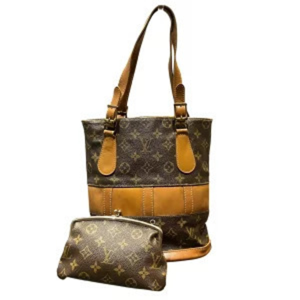 Louis Vuitton Monogram Bucket Shoulder Bag